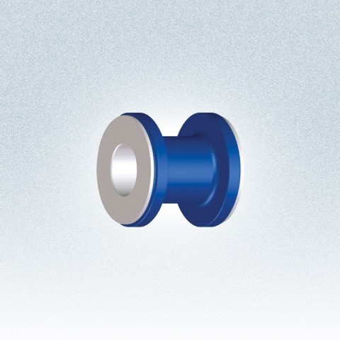 Distanziali per tubazioni in acciaio rivestito in PTFE, PFA, PP e PVDF Protef / 3