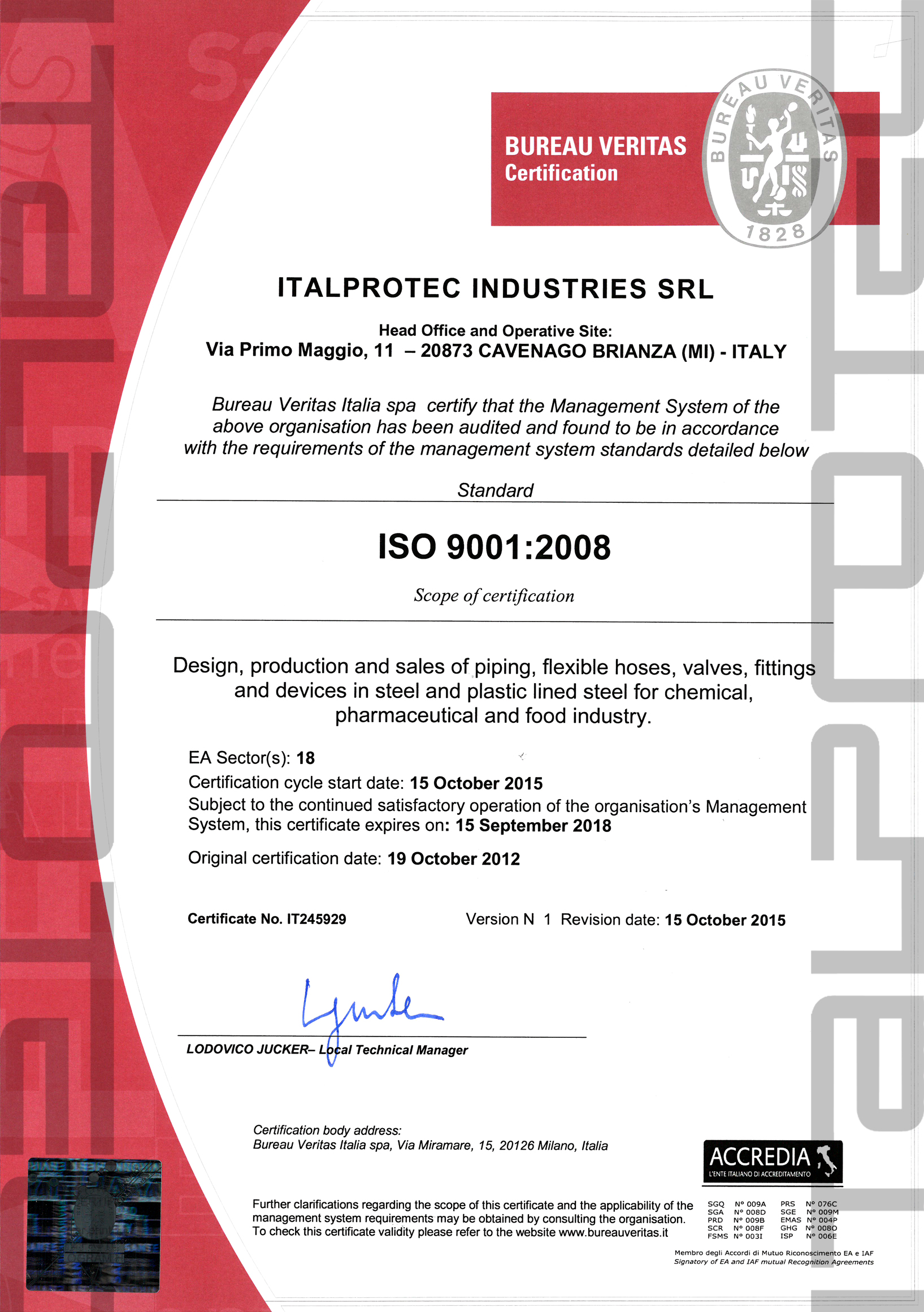 ISO 9001:2008