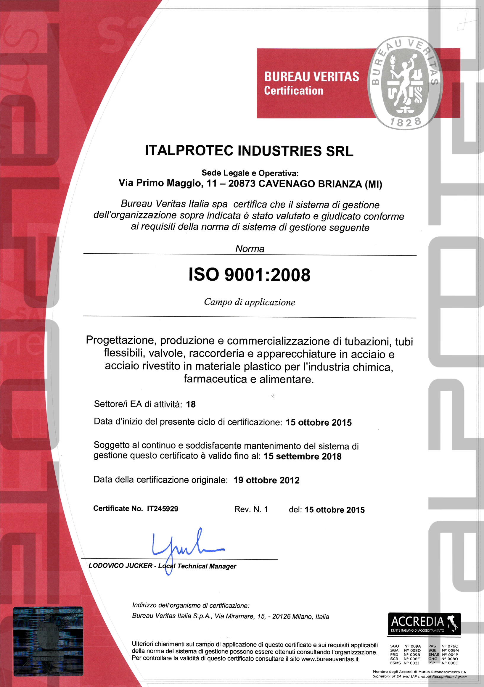 ISO 9001:2008