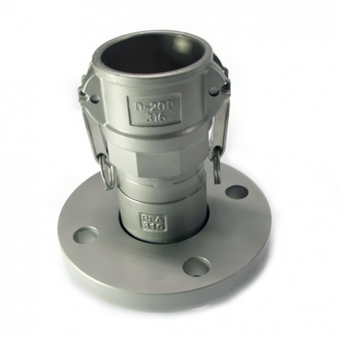 Camlock LBS - Raccordi rivestiti PFA e inox per tubi flessibili Speed-lock / 1