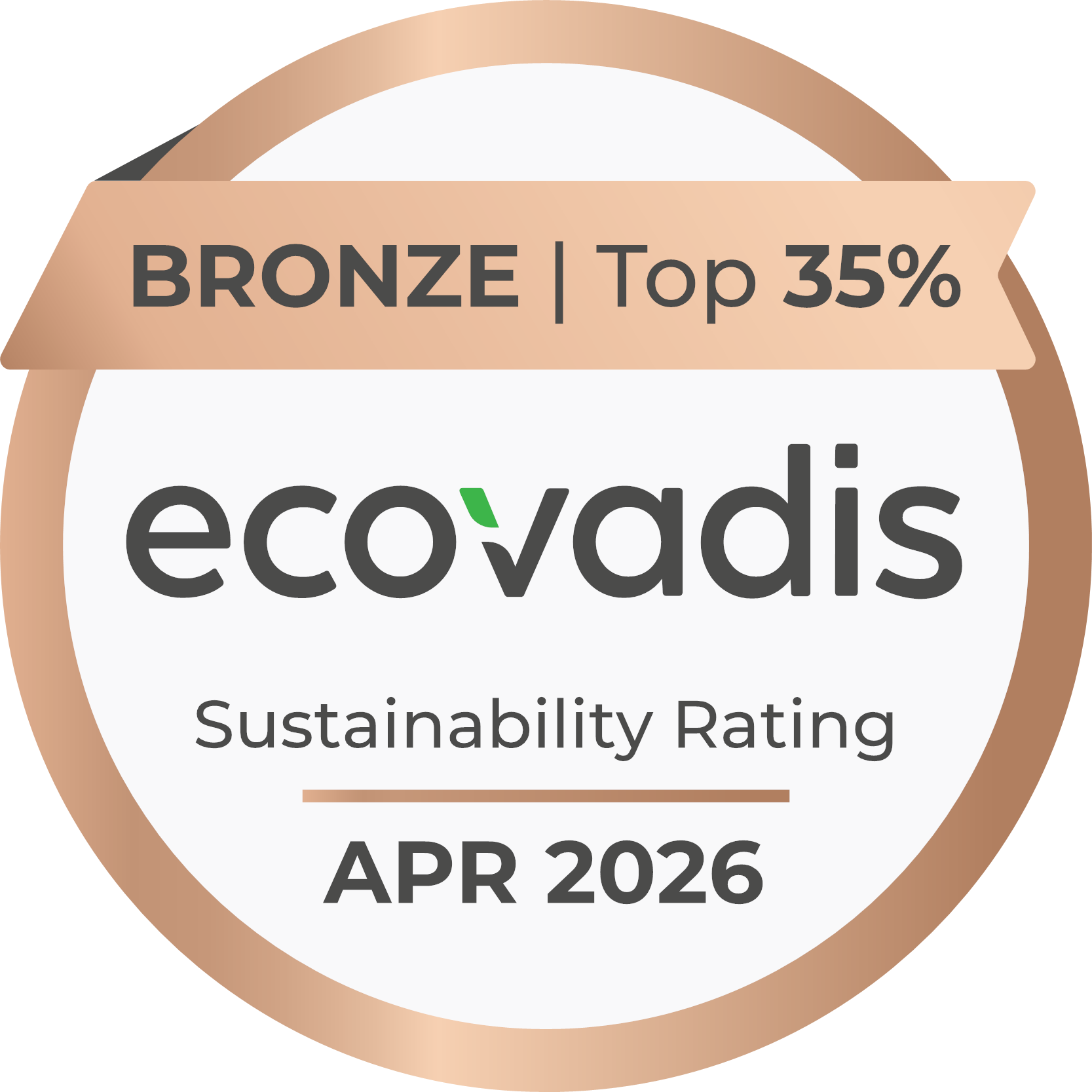 ECOVADIS Bronzo